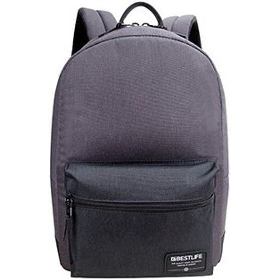 Bestlife Backpack Na Laptop 14,1, Audrey, Grey From polyester, - (BB-3527)