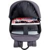 Bestlife Backpack Na Laptop 14,1, Audrey, Grey From polyester, - (BB-3527)