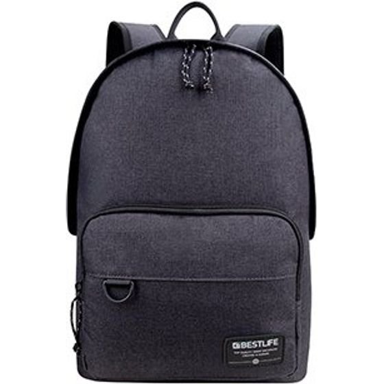 Bestlife Backpack Na Laptop 15,6, Devon, Grey From polyester, - (BB-3528)