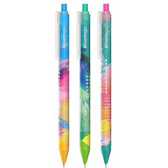 Berlingo , Automatic Pen ball, blue, 30pcs, 0.7mm, Collision Xs - (371278)