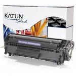 Katun Select Compatible Toner With Hp Q2612A, Canon 7616A005, Hp 12A, black, 2000p - (44301)