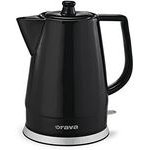 Neutralle Ceramics Kettle 1500W, black, Orava - (VK-3813 B)