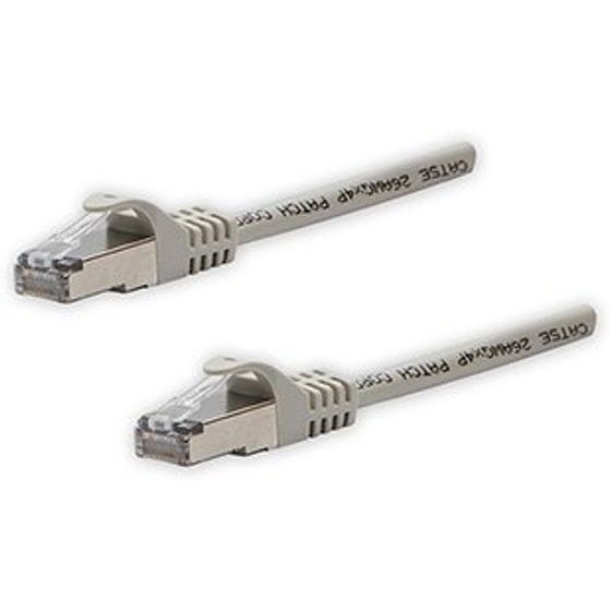 Neutralle Network Lan Cable Ftp patchcord, Cat.5e, RJ45 M - RJ45 M, 5 m, shielded, grey, Clear copper, Economy - (KB050AFC01)