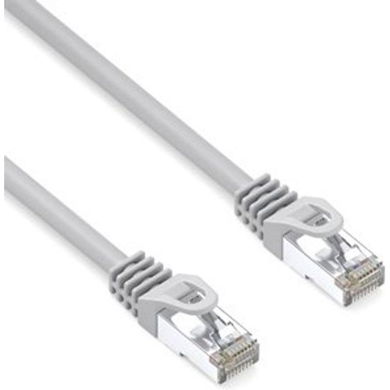 Neutralle Network Lan Cable S/Ftp patchcord, Cat.6a, RJ45 M - RJ45 M, 1 m, Double shielded, LSOH, grey, 10 Gb/s, economy, Eol - (KB010ASAHS01)