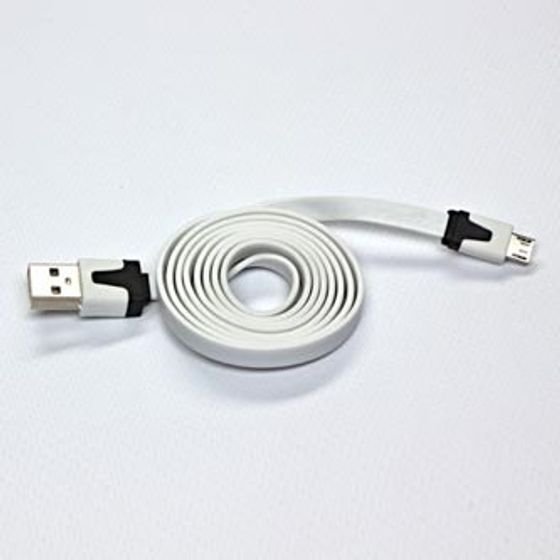 Neutralle Usb Cable (2.0), Usb A Male - Microusb M, 1m, slim, white, Eol - (KUAKXJS10T01)