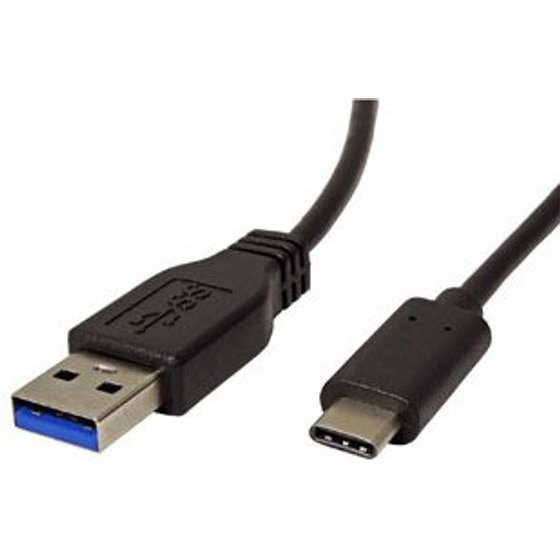 Neutralle Usb Cable (3.1), Usb A Male - Usb C M, 0.5m, round, black, Plastic bag, Eol - (KUAHXTX05B01)