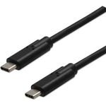 Neutralle Usb Cable (3.2 Gen 2), Usb C M - Usb C M, 1m, 10 Gb/s, 5V/3A, black, Eol - (KUEHETS10B01)