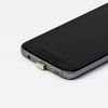 Neutralle Usb ending, (2.0), Microusb M - Magnetic connection, silver, Reduction For Magnetic cable, Eol - (KAUMCMGS01)