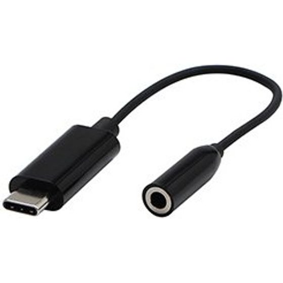 Neutralle USB/Audio converter, Usb C M - Jack (3.5mm) F, stereo, black, Eol - (KAA3CJFW01)