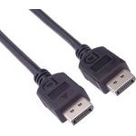 Neutralle Video Cable Displayport M - Displayport M, 0.5m, black, Eol - (KM005DPN01)