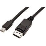 Neutralle Video Cable Mini Displayport M - Displayport M, 2m, black, Eol - (KM020DPX01)