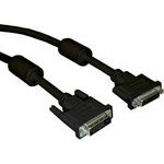 Neutralle Video Extension Cable Dvi (24+1) M - Dvi (24+1) F, Dual link, 3m, black, Logo, Eol - (KM03014F01)