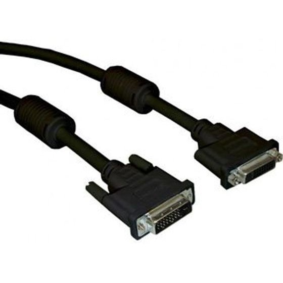 Neutralle Video Extension Cable Dvi (24+1) M - Dvi (24+1) F, Dual link, 3m, black, Logo, Eol - (KM03014F01)
