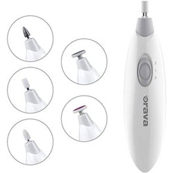 Orava Accessories For Electric File Lyra White - (Lyra prislusenstvo)