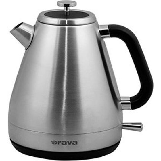 Orava Retro Stainless Kettle 2000W, silver, - (Hiluxe 3)