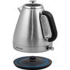 Orava Retro Stainless Kettle 2000W, silver, - (Hiluxe 3)