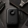 Powerton Energy Dark Edition Powerbank 10000mAh, 2x USB-C, 22.5W, Insulated cables, Black - (WPAN32-2)