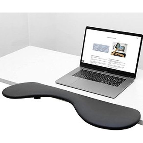 Powerton Ergo Axisi Armrest To The Table foam, Black - (WPEPL2)