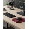Powerton Ergo Calma Mouse Pad From Memory foam, Vine Red - (WPEPE6-R)