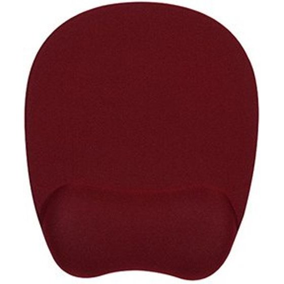 Powerton Ergo Calma Mouse Pad From Memory foam, Vine Red - (WPEPE6-R)