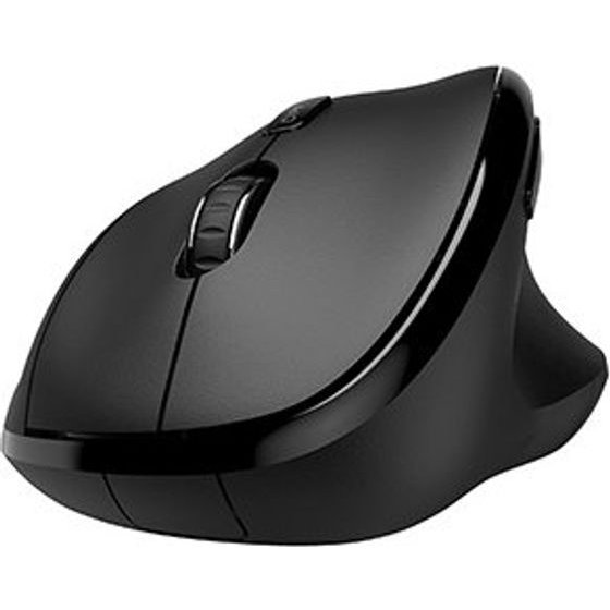Powerton Ergo Cloe Mouse wireless, black, 1600DPi - (WPM10E)