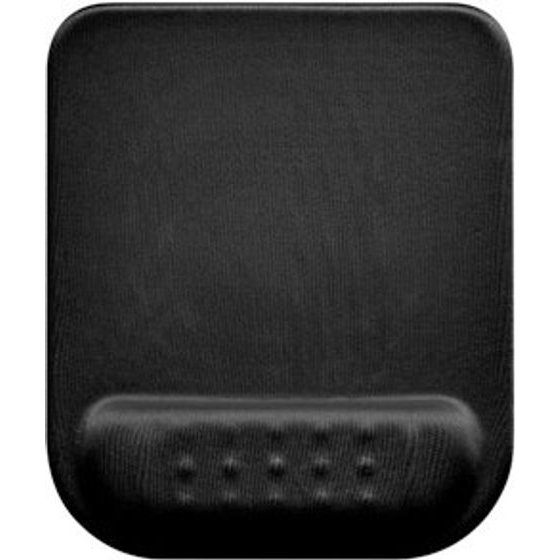 Powerton Ergo Dark Edition Mouse And Wrist Pad From Memory foam, Black - (WPEPE2-B)