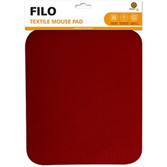 Powerton Ergo Filo Mouse Pad soft, Red - (WPEPC1-R)