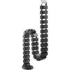 Powerton Ergo Ganso Cable organizer, Black - (WPECM1B)
