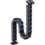 Powerton Ergo Ganso Pro Cable organizer, Black And Blue - (WPECM4B)