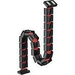Powerton Ergo Ganso Pro Cable organizer, Black And Red - (WPECM7B)