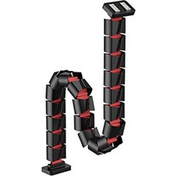 Powerton Ergo Ganso Pro Cable organizer, Black And Red - (WPECM7B)