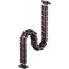 Powerton Ergo Ganso Pro Cable organizer, black-Pink - (WPECM6B)
