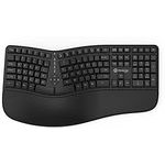 Powerton Ergo Lana Ergo Keyboard Wire (USB) US, Black - (WPK500E US)