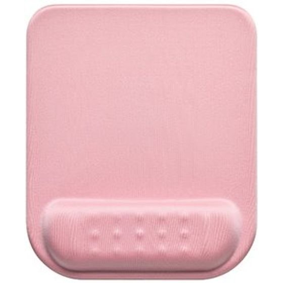 Powerton Ergo Pastel Edition Mouse And Wrist Pad From Memory foam, Pink - (WPEPE2-P)