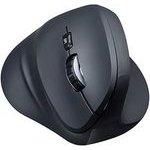 Powerton Ergo Shark Mouse wireless, black, 1600DPi - (WPM11E)