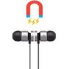 Powerton Life Arivo Wireless Bluetooth headset, Black And Silver - (W2)