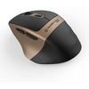 Powerton Life Flixo Mouse wireless, black-gold, 1600DPi - (WPM10GL)