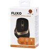 Powerton Life Flixo Mouse wireless, black-gold, 1600DPi - (WPM10GL)