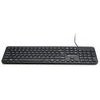 Powerton Life Slim Keyboard Wire (USB) US, Black - (WPK102B US)