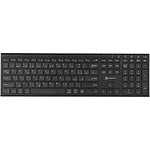 Powerton Life Ultraslim Keyboard Wireless CZ/SK, Black - (WPKBUS-B CZSK)
