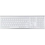 Powerton Life Ultraslim Keyboard Wireless CZ/SK, Silver - (WPKBUS-S CZSK)