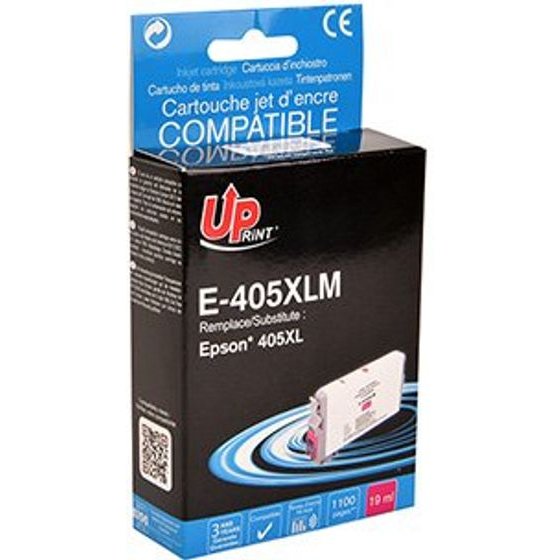 UPrint Compatible Ink With C13T05H34010, 405XL, magenta, 1100p, 19ml - (E-405XLM)