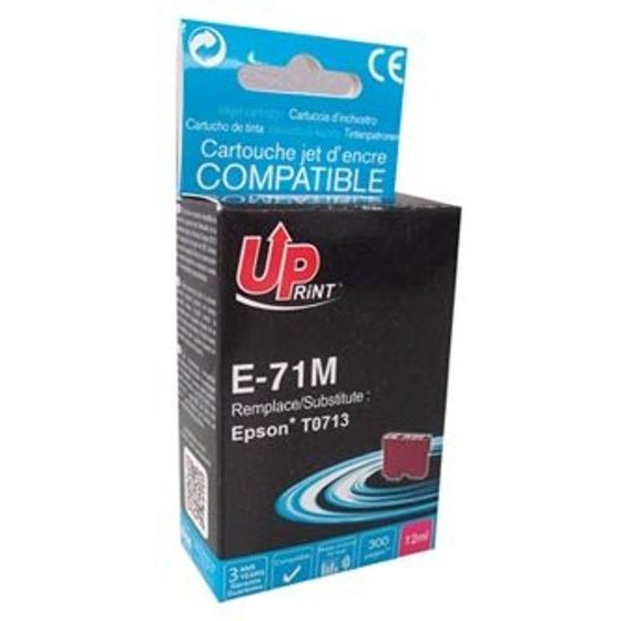 UPrint Compatible Ink With C13T07134011, magenta, 11ml - (E-71M)