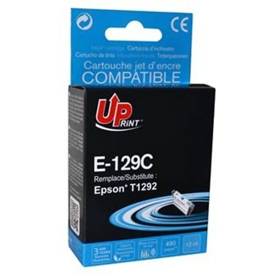 UPrint Compatible Ink With C13T12924010, T1292, cyan, 10ml - (E-129C)