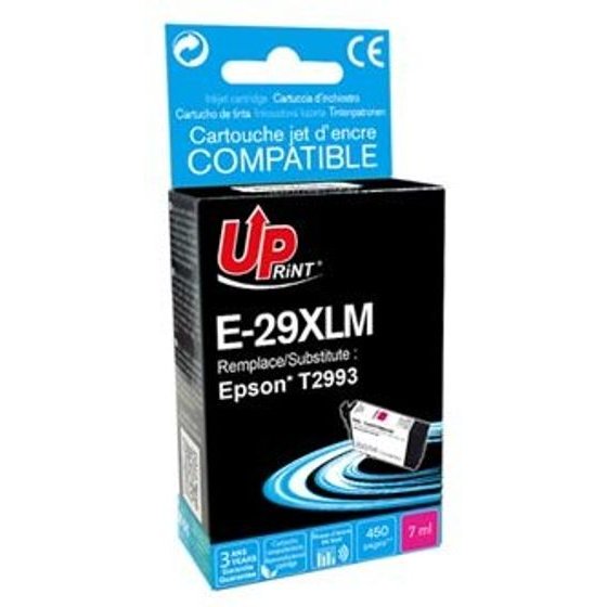 UPrint Compatible Ink With C13T29934010, T29XL, magenta, 450p, 7ml - (E-29XLM)