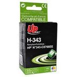 UPrint Compatible Ink With C8766EE, Hp 343, color, 480p, 21ml - (H-343CL)