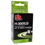 UPrint Compatible Ink With CC641EE, Hp 300XL, black, 19ml - (H-300XL-B)