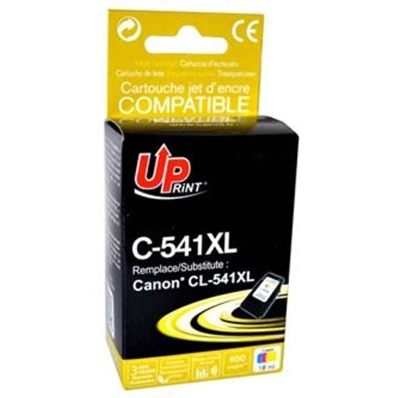 UPrint Compatible Ink With CL541XL, color, 650p, 18ml - (C-541XL-CL)