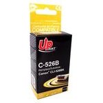 UPrint Compatible Ink With CLI526BK, black, 10ml, With Chip - (C-526B)