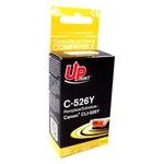 UPrint Compatible Ink With CLI526Y, yellow, 10ml, With Chip - (C-526Y)